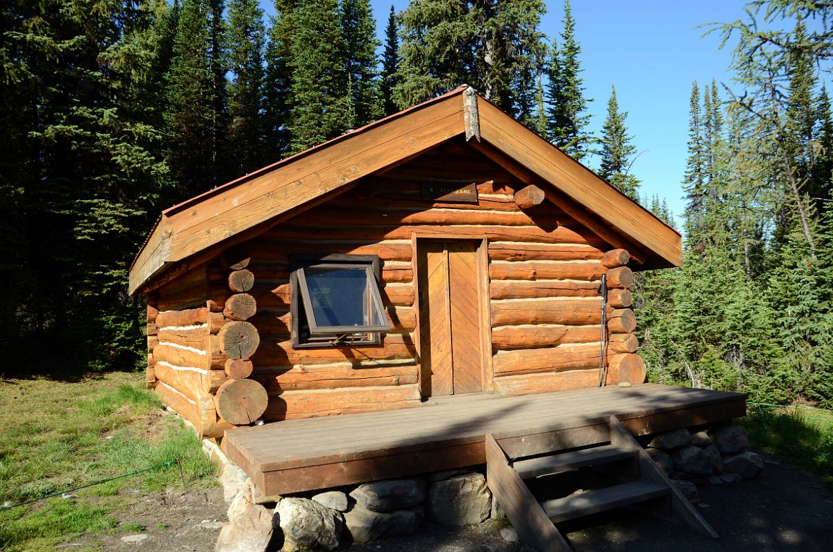 11 Outside Our Naiset Cabin Near Lake Magog At Mount Assiniboine